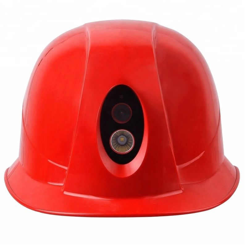 Construction Safety Waterproof Helmet Camera IP67 0.5 Meters Focus Range