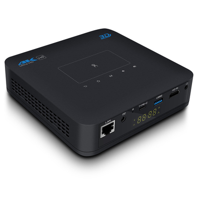 300 Lumens HDMI Input DLP Smart Projector BT 4.2 Electric Focus Android 9.0