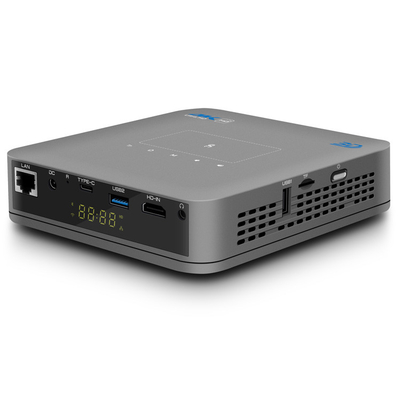 300 Lumens HDMI Input DLP Smart Projector BT 4.2 Electric Focus Android 9.0