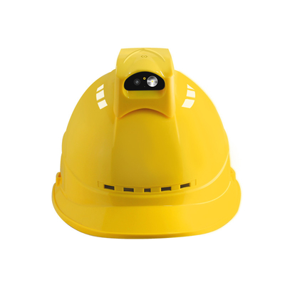 4G PTT Safety Helmet Camera Android 7.1 3300mAh Battery Hardhat Live Streaming