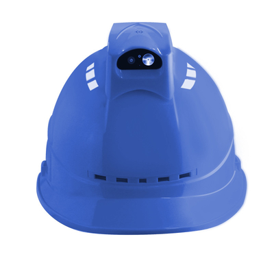 4G PTT Safety Helmet Camera Android 7.1 3300mAh Battery Hardhat Live Streaming