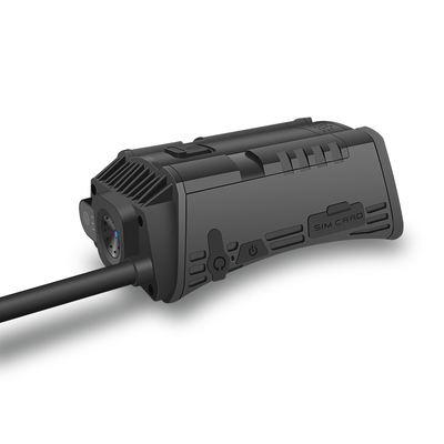 4g Smart IP66 Safety Helmet Camera , Hard Hat Camera Mount