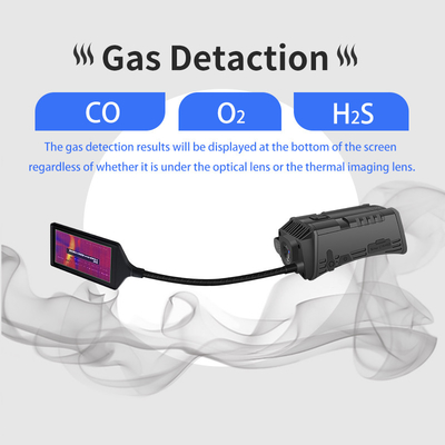 firefighter Helmet Mounted Video Camera IP66 10 Meters Visible OS Android 8.1