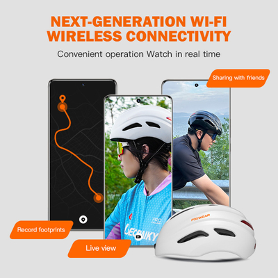 130 Degrees Safety Helmet Camera Motorcycle Bike Bicycle Scooter Riding Camera Helmet