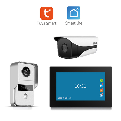 Wireless 1080p Wifi Video Doorbell 7 Inch Entry Wired Camera Night Vision