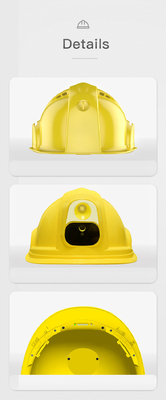 IP67 4G Helmet Camera Hard Hat Build In Camera For Construction Site