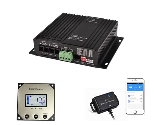 DC 12V 30A MPPT Battery Charger For Lithium Gel Lead Acid AGM Sealed Lifepo4 Battery