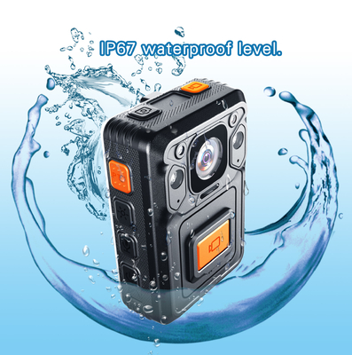ONVIF 3200mAh Wifi Police Body Camera OV05A20 Sensor Wearable Police Camera