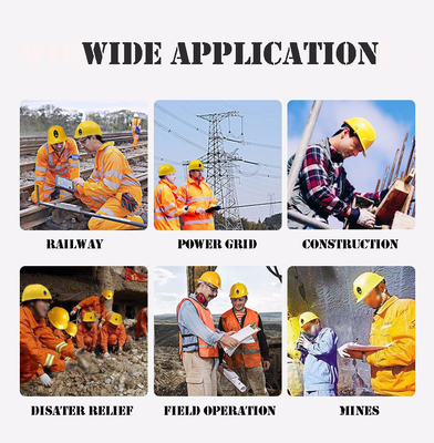 5G Smart Camera Helmet Hard hat Camera for Construction site Mining workers