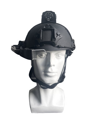 Military Tactical Helmet Personal Body Cameras with PTT Intercom GPS Tracking