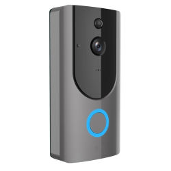 PIR Detection Smart Home Doorbell With 3mm Focal Length F2.0 Lens And Voice Control