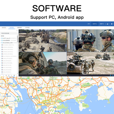 3G 4G Wifi IP67 Waterproof Tactical Helmet Recorder Support Bluetooth GPS Function