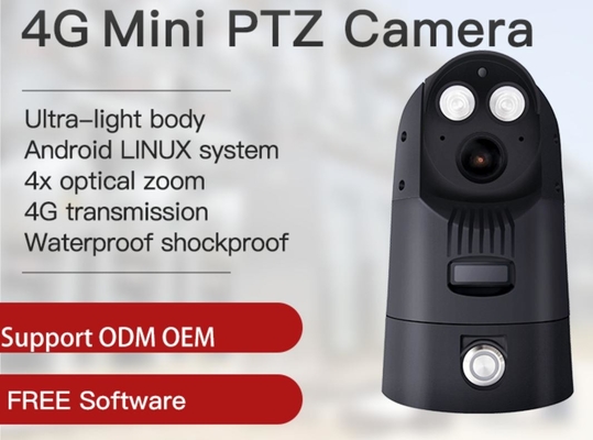 IP66 4g Body Worn Camera Built In Lithium Battery