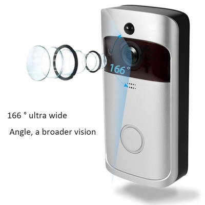Motion Detection Night Vision Support Wireless Video Doorbell With Remote Live View