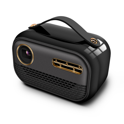 65 Lumens DLP Smart Projector Android 9.0 System 4K Decoding Input Four-Corner Correction