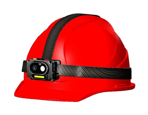 4G 4k Smart Railway Helmet Camera Explosion Proof LED Headlamps With Anti-Shake Camera