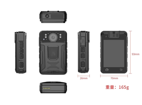 Built-in 2900mAH Lithium Battery Professional Personal Body Cameras for Enhanced Monitoring