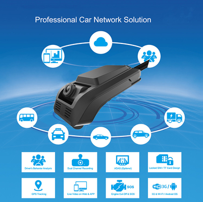 Vehicle Dashboard with Loop Recording and G-Sensor