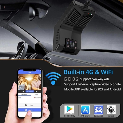 Sos App Control 4G Dashcam and GPS ADAS/DSM/BSD/PCW 4G Mobile DVR
