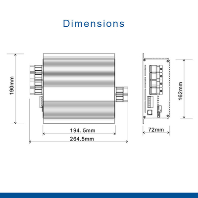 30A 390W DC Battery Charger For 12V Batteries Temperature Compensated Lightweight At 1.5kg