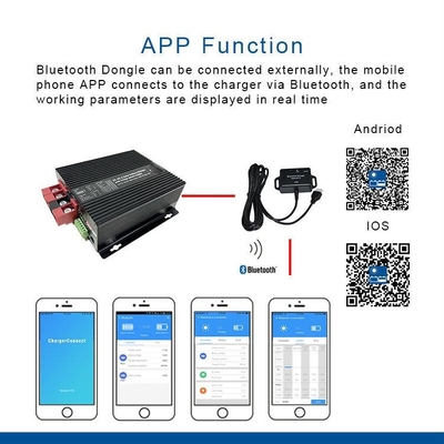 Dual Input DC12V 30A Booster Charger Solar Charger Controller with Fridge Power Supply