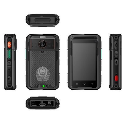 5G NR/SA Thermal Imaging Body Camera 4K HD 3500mah Dual Battery EIS 4G 64GB 3.1inch LCD