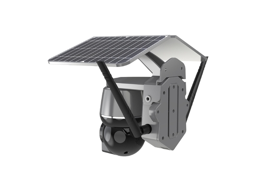 4G Solar CCTV Camera Hi3518E SoC Speaker Wide View Angle 120 Degree