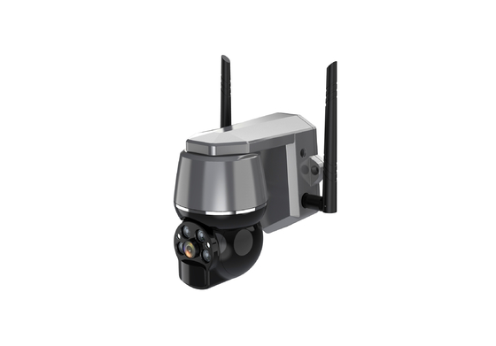 4G Solar CCTV Camera Hi3518E SoC Speaker Wide View Angle 120 Degree