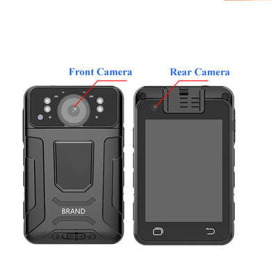 AI Face Recognition Police Body Cameras 2 Way Talk Night Vision Android System