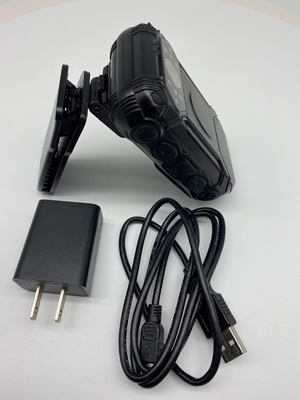 64G IP66 Police Body Camera with 1.5W LED and 120 Degree Angle