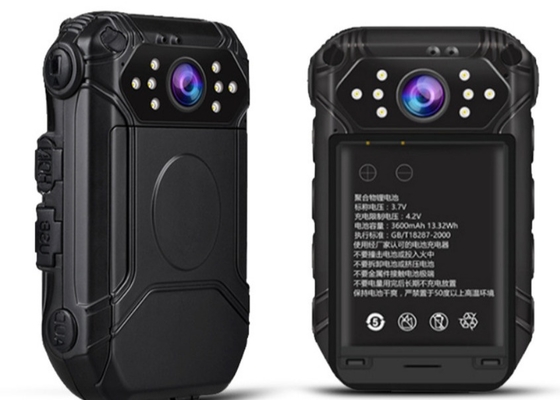 13MP Night Vision Police Body Worn Camera With 120° Wide Angle And IP66 Waterproof