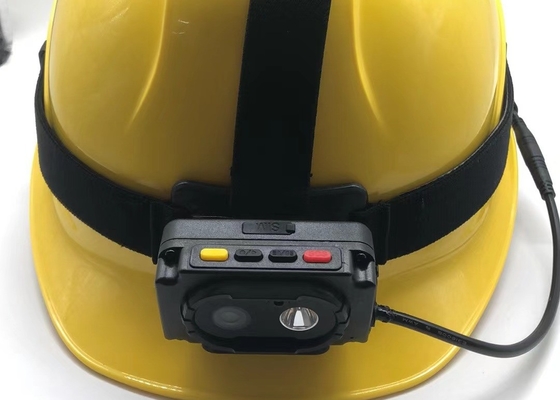Laser Assisted 120 Degree IP67 Safety Helmet Camera With 1920X1080 Resolution