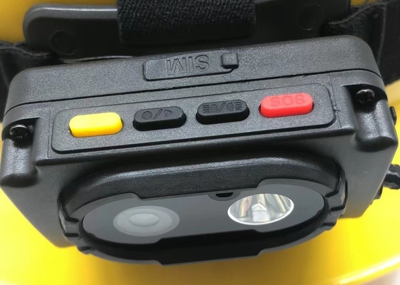 Laser Assisted 120 Degree IP67 Safety Helmet Camera With 1920X1080 Resolution