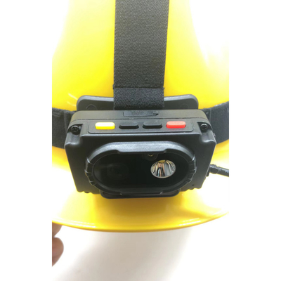 LED Lamp Hardhat Security Camera With 120° Wide Angle And Laser Assisted Photography