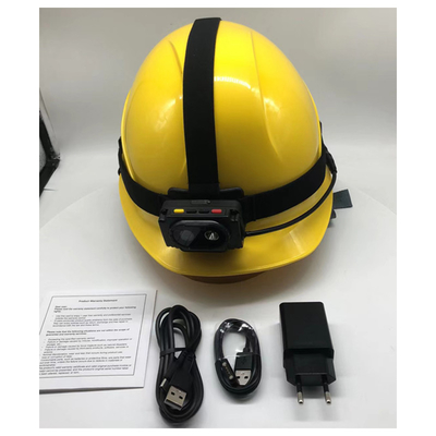 LED Lamp Hardhat Security Camera With 120° Wide Angle And Laser Assisted Photography