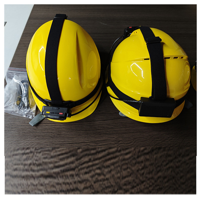 LED Lamp Hardhat Security Camera With 120° Wide Angle And Laser Assisted Photography