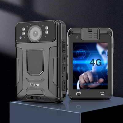 4G Ultra Definition 1080P30fps Android 12.0 Body Camera With Bluetooth 5.0 GPS