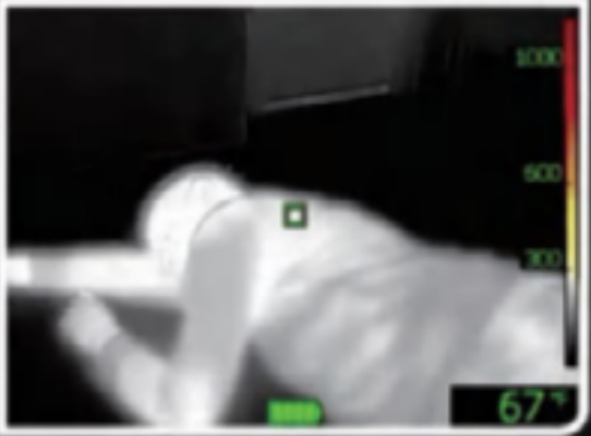 ABS Fire Resistance Construction Camera With 10M Night Vision And Heating Resistance Face Mask