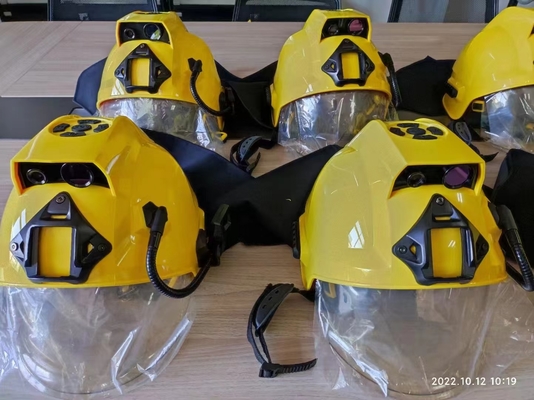 Fire And Technical Rescue Helmet Security Camera With Thermal Imaging Sensor