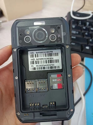 High Bitrate 256kbps-8Mbps 5G Body Camera with 13 Million Pixels Rear Camera
