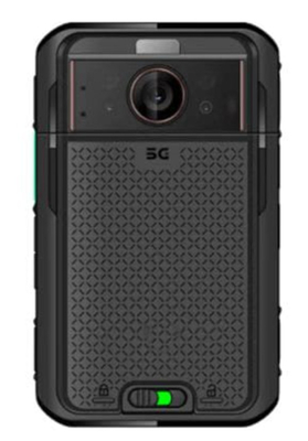 Replaceable 8000mAh Battery 5G Body Camera with 13MP Rear Camera and Gyroscope Sensor
