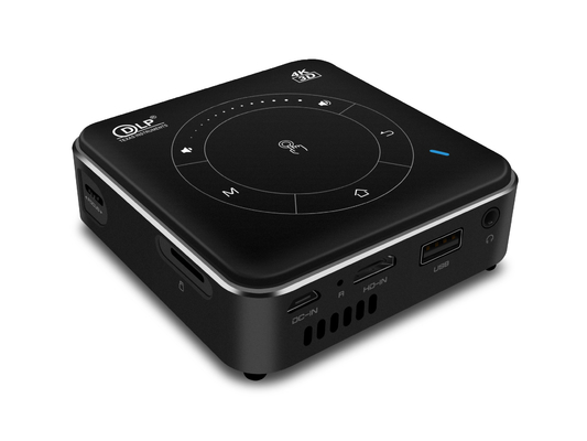 Projection Area 30-120 Inch Mini Portable Projector with High Contrast