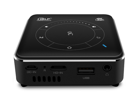 Projection Area 30-120 Inch Mini Portable Projector with High Contrast