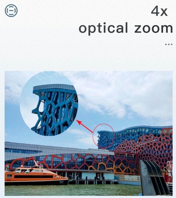 Vehicle Construction Site 4G PTZ Camera with Night Vision and 4X Optical Zoom