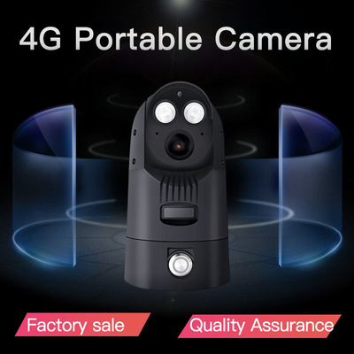 Support GB28181 4X Optical Zoom 4G Outdoor Surveillance Camera With Effective IR Night Vision