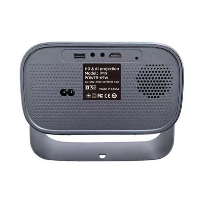 2.69inch 720P LCD Mini Handheld Projector with WIFI6 2.4G/5G 802.11a/b/g/n/ac/ax and Advanced Light Luminance 220ANSI Lumens