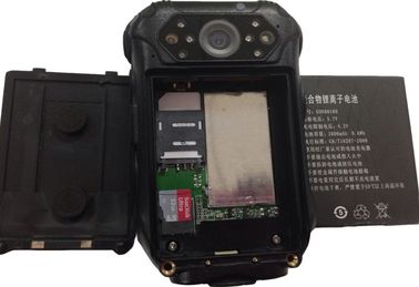 Mini Button Police Worn Cameras 2 Meters Shock Proof CE Certification
