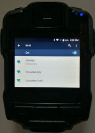Security 4G Body Worn Camera 16 Mega Pixel GPS / GPRS Supported For Police