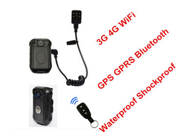 Mini WIFI Body Camera CE Approved , Police Wearable Camera Remote Controller