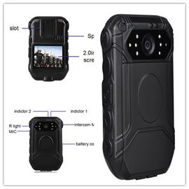 Portable Police Wearing Body Cameras Ambarella A7 2 Inch TFT LCD Color Display